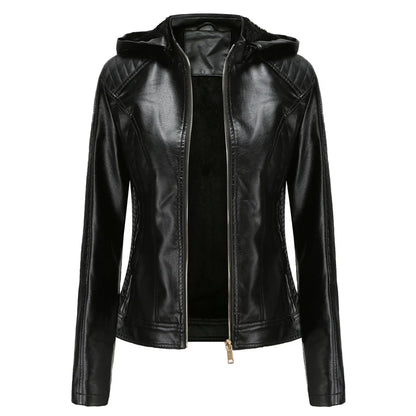 Mirjete - elegant leren jack voor een tijdloze look