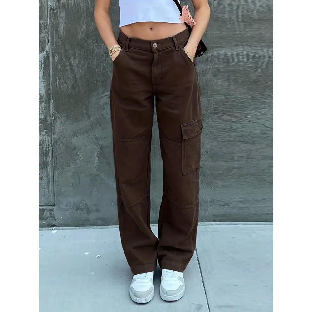 Senja - trendy damescargobroek voor een casual look
