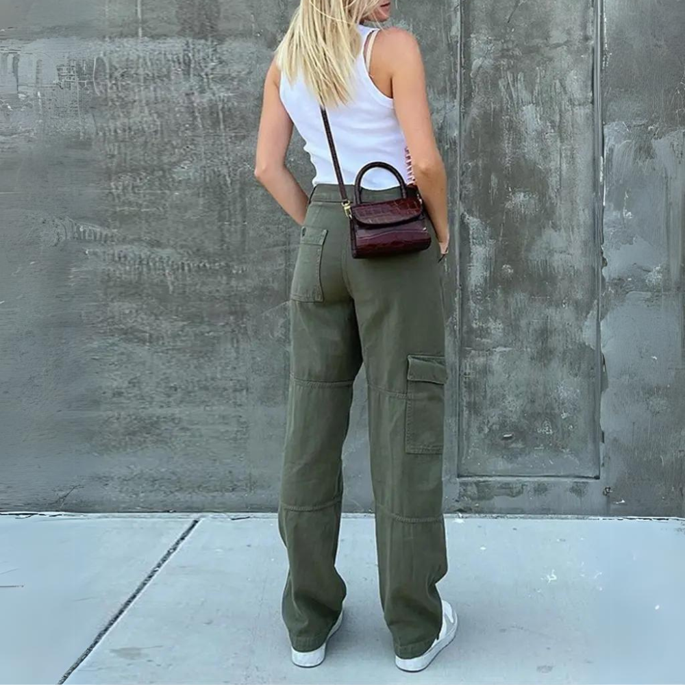 Senja - trendy damescargobroek voor een casual look