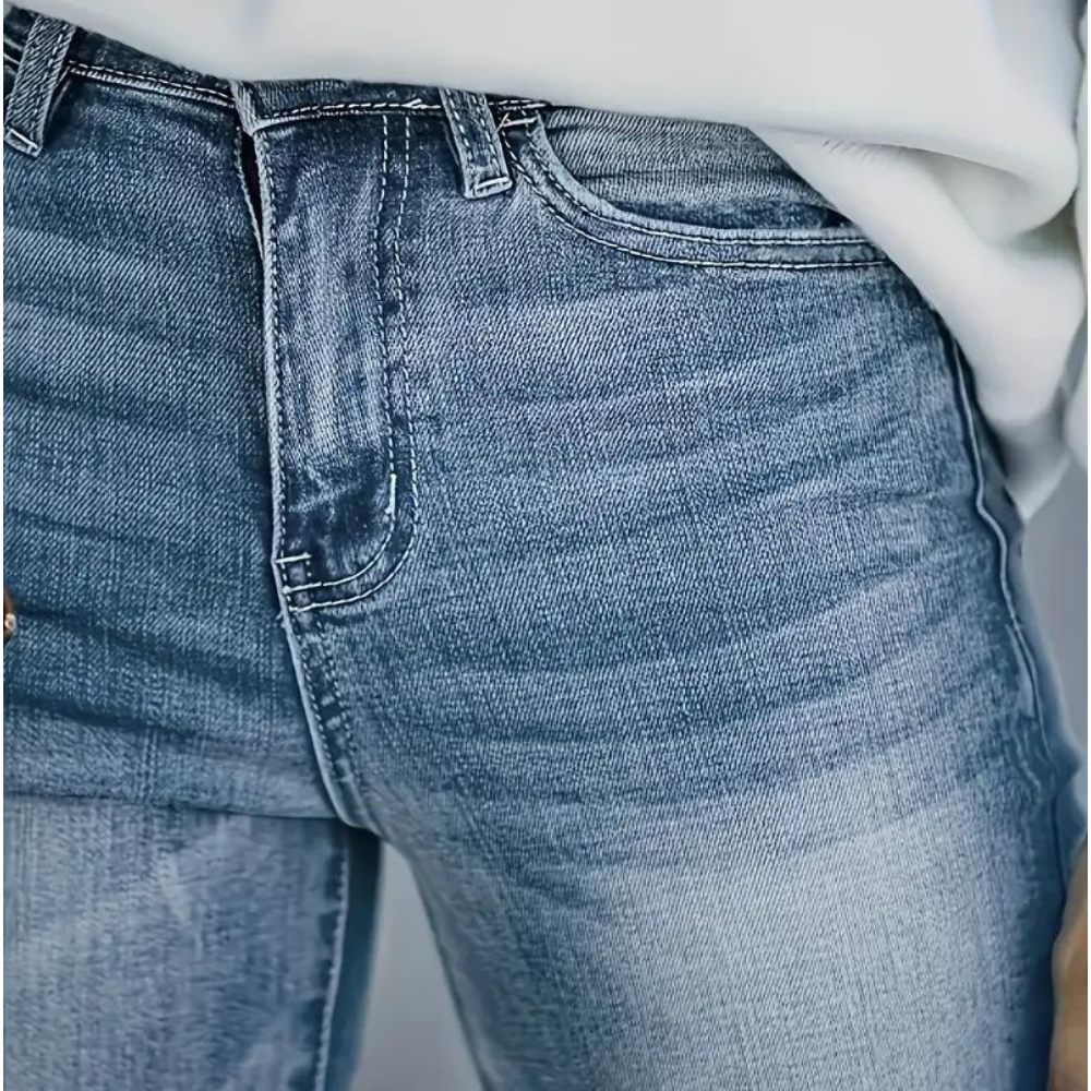 Pinja - dromerige wijd uitlopende broek met een verfijnde twist