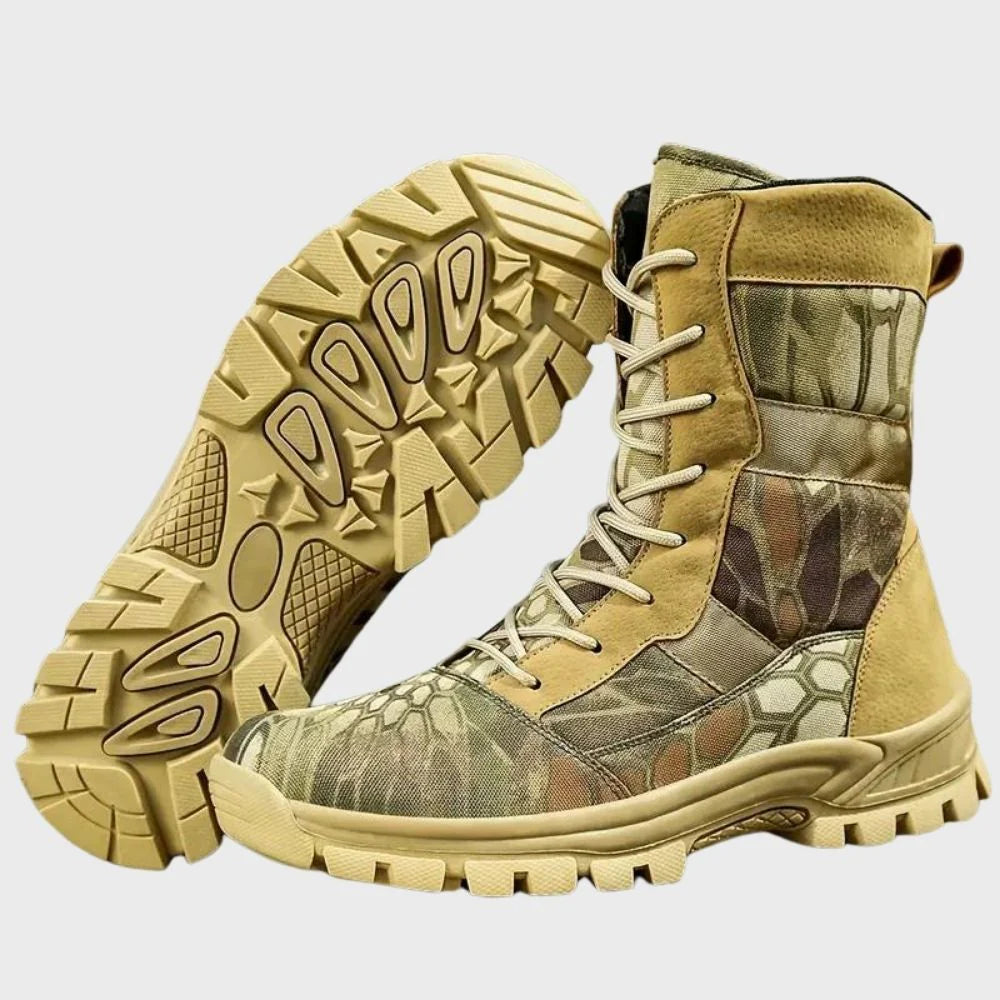 Comfortabele hoge wandelschoenen voor heren