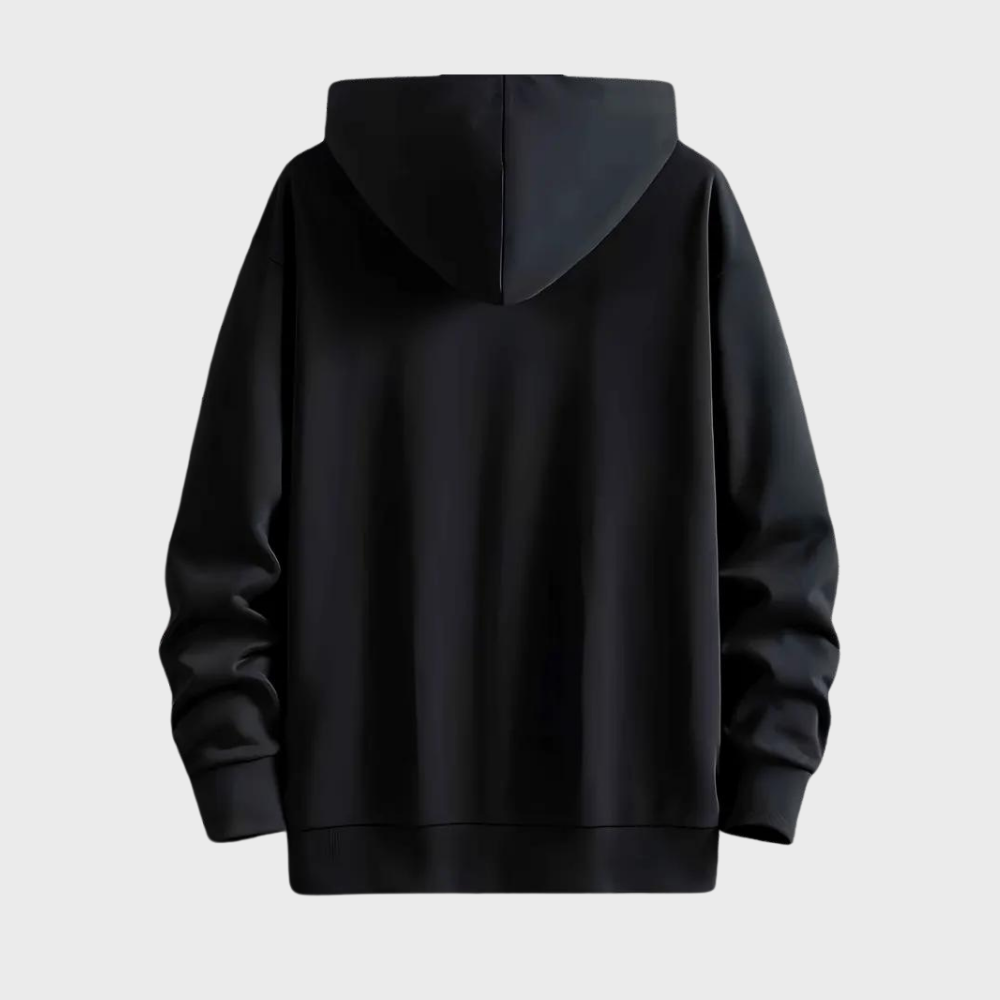 Melle - comfortabele fleece hoodie voor heren douillet