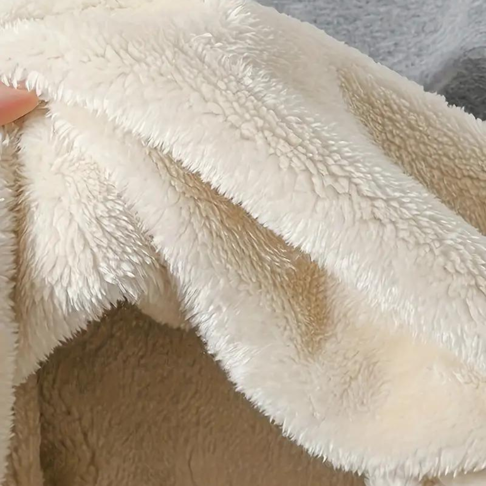 Melle - comfortabele fleece hoodie voor heren douillet