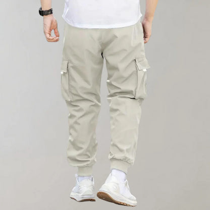 Anchor - stijlvolle joggingbroek met trekkoord en praktische klepzakken