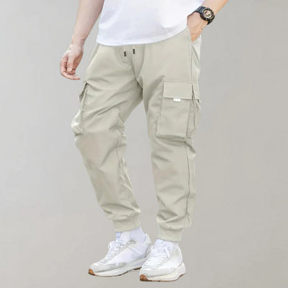 Anchor - stijlvolle joggingbroek met trekkoord en praktische klepzakken