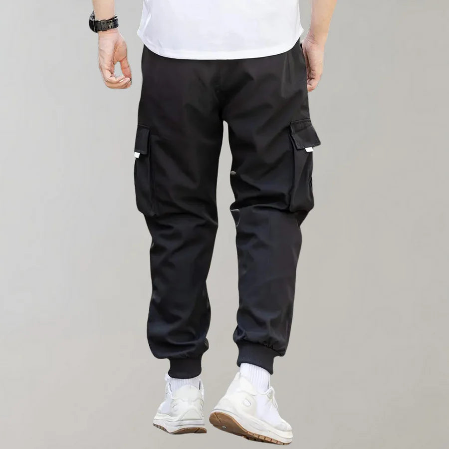 Anchor - stijlvolle joggingbroek met trekkoord en praktische klepzakken