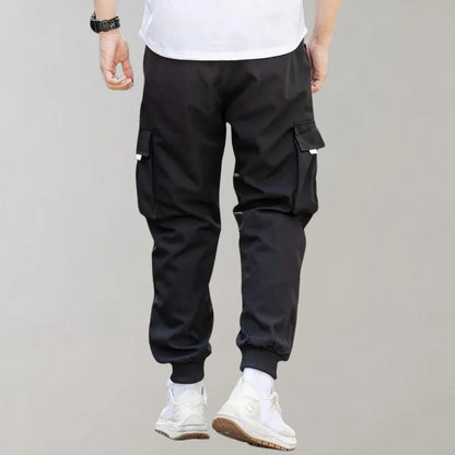 Anchor - stijlvolle joggingbroek met trekkoord en praktische klepzakken