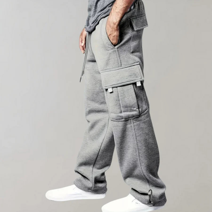 Birk - stijlvolle herencargobroek met praktische multifunctionele zakken