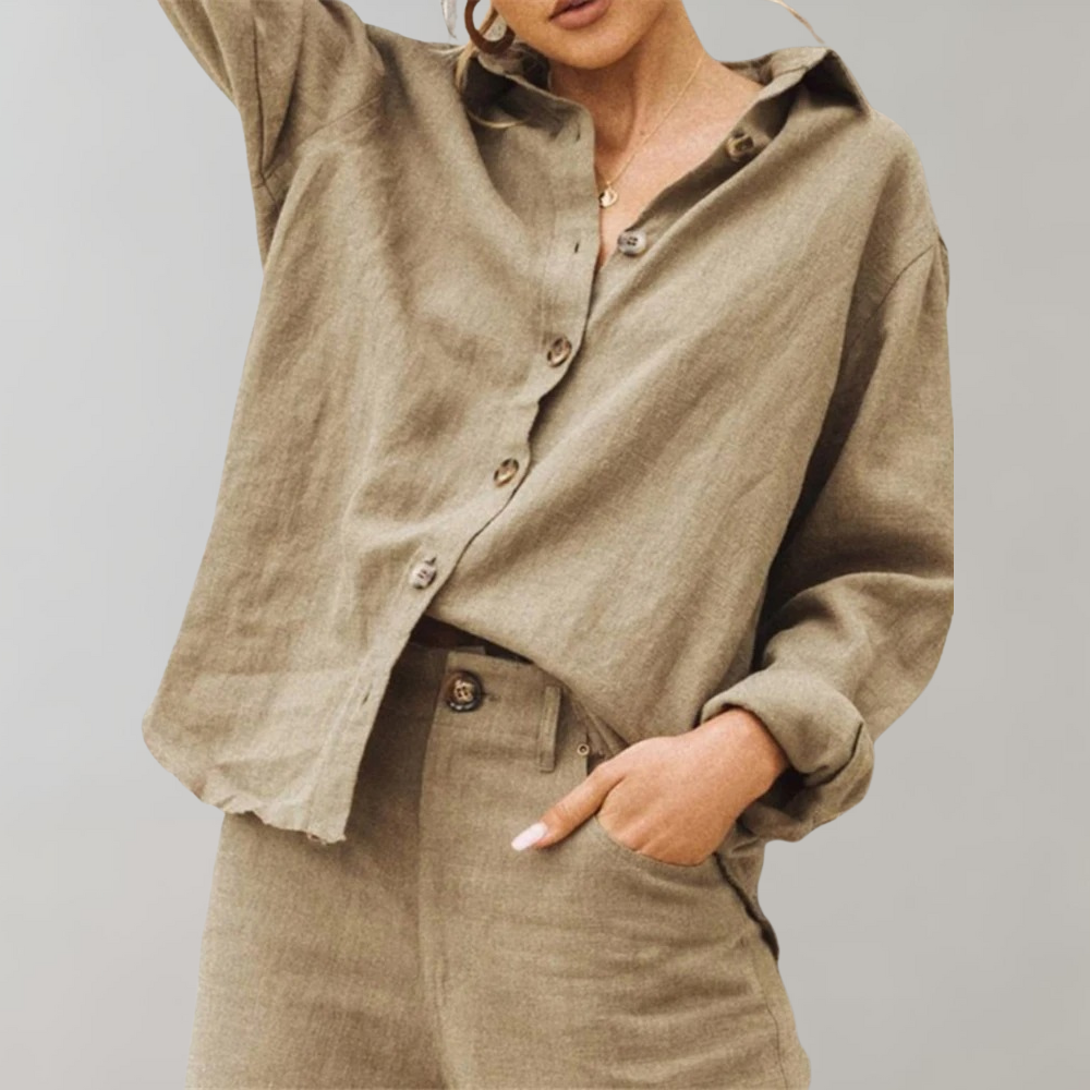 Jolanda - casual damesblouse voor dagelijks gebruik