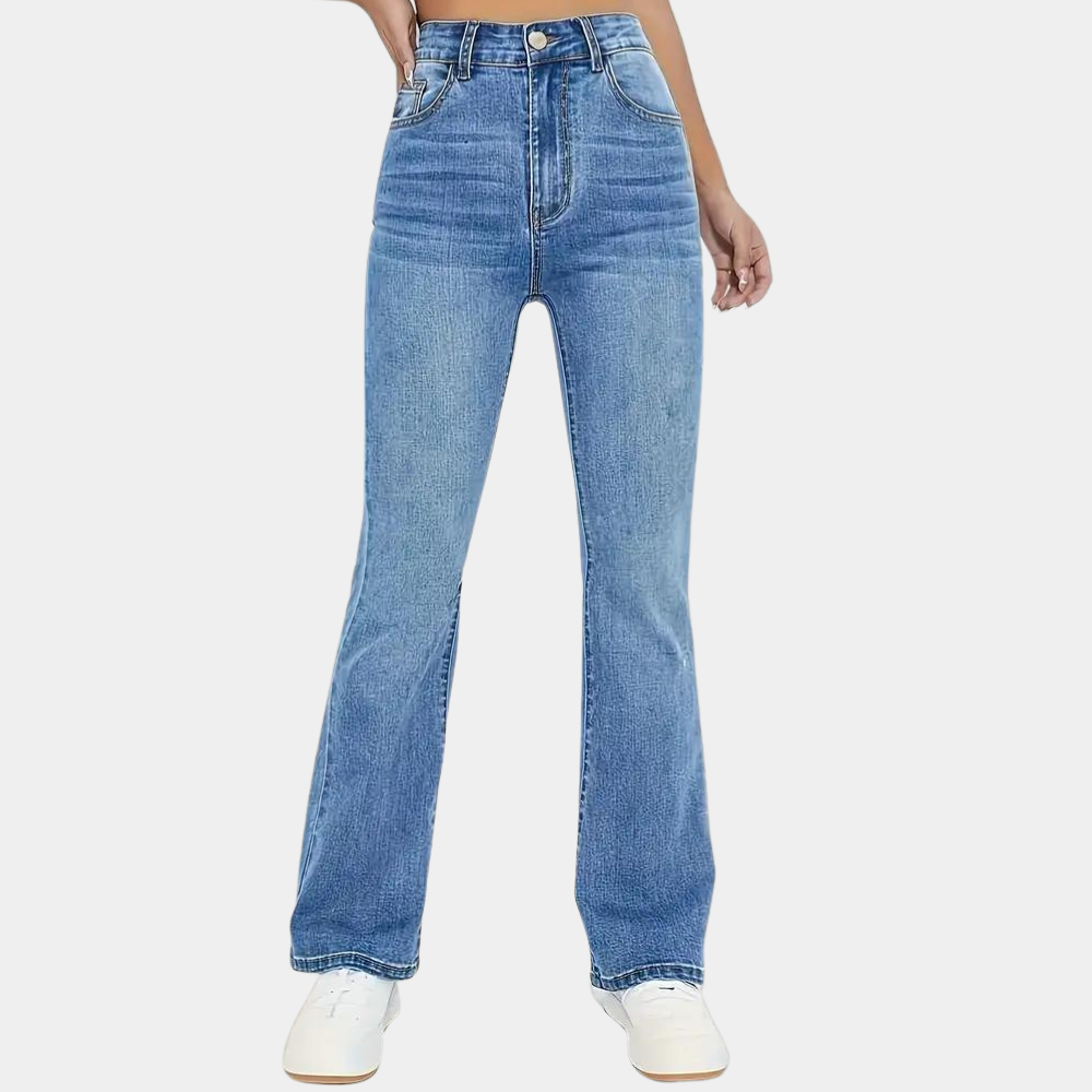 Pippa - stijlvolle damesjeans met een hoge taille voor een casual look