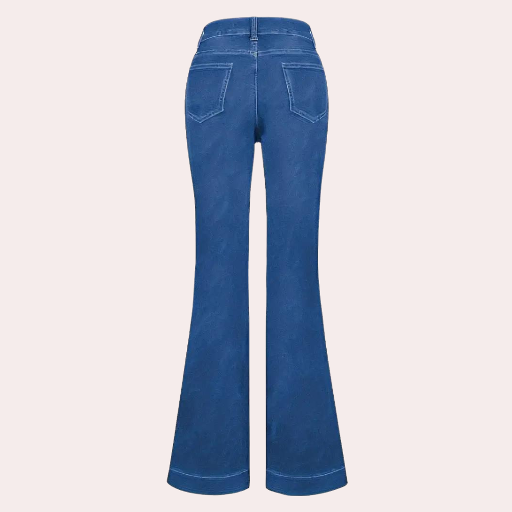 Chique hoge taille damesbroek van Pazienza - trendy en comfortabel!
