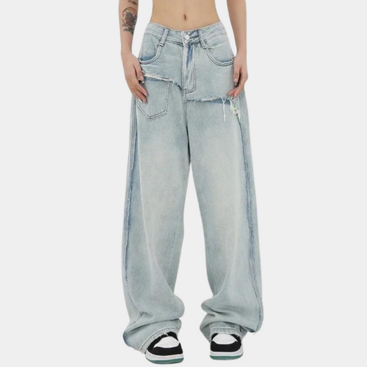 Stijlvolle denim jeans voor vrouwen