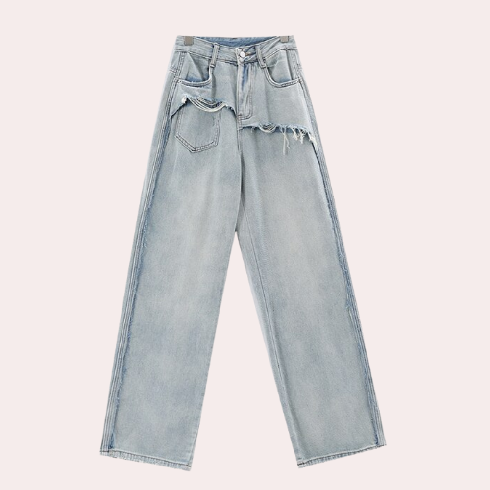 Stijlvolle denim jeans voor vrouwen