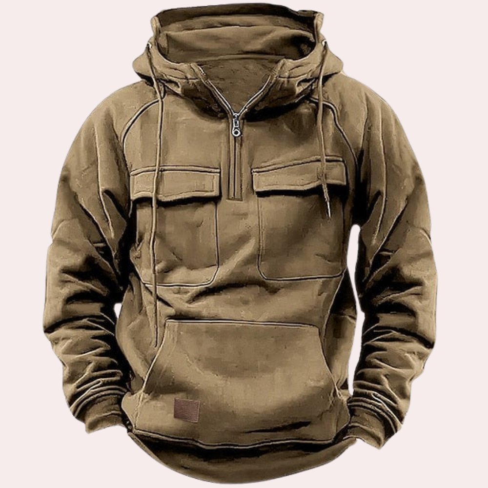 Stijlvolle herenhoodie voor de winter