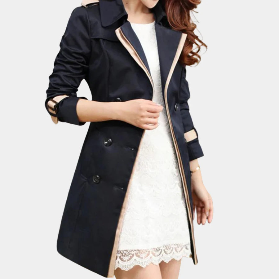 Elegante damestrenchcoat voor een verfijnde look