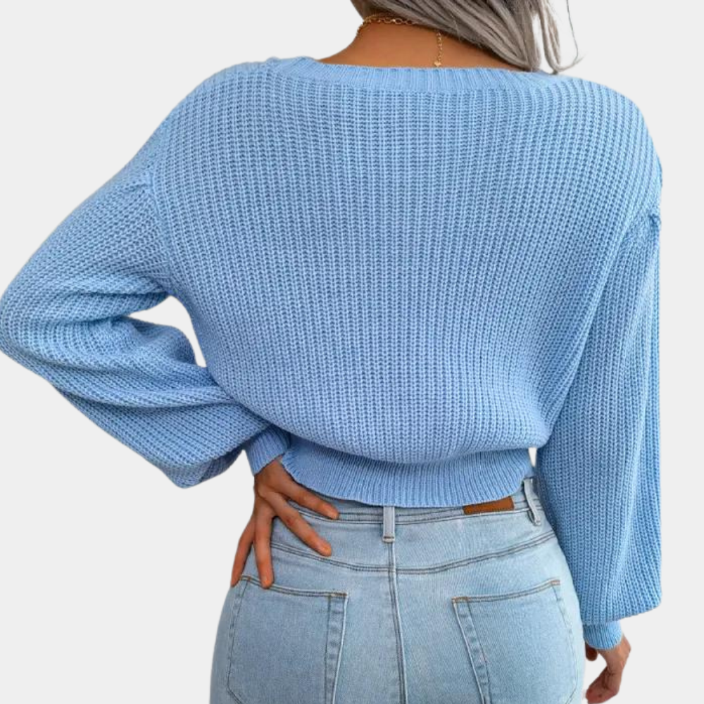 Silvana - comfortabele gebreide damestrui voor een gezellige look