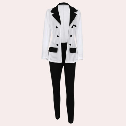 Jena - elegante 2-delige set voor dames in modern-klassiek design