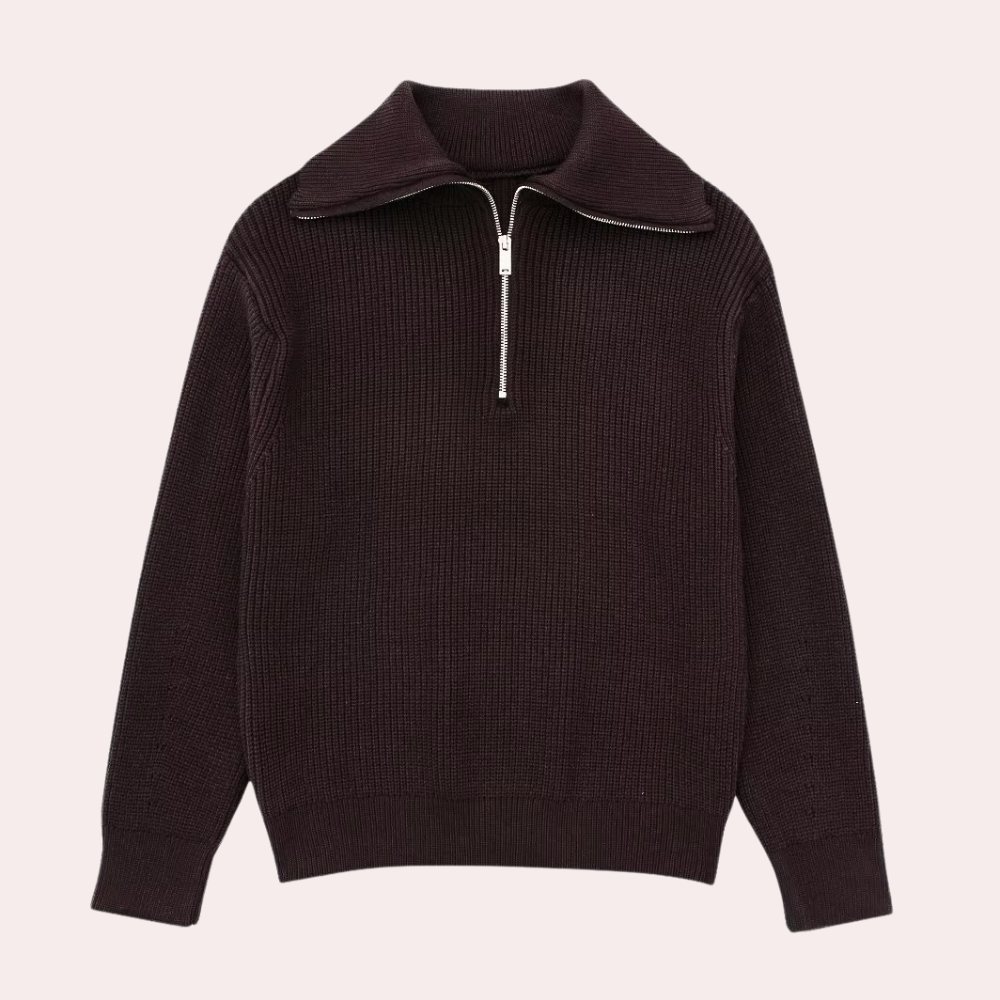 Chique - damestrui met modieuze ritssluiting