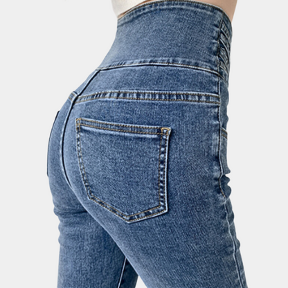 Stijlvolle jeans met hoge taille voor dames