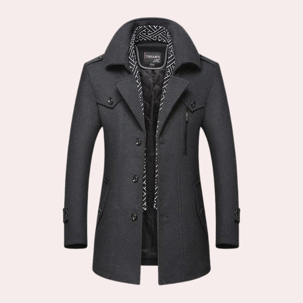 Stijlvolle herenjas voor een verfijnde look