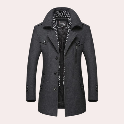 Stijlvolle herenjas voor een verfijnde look