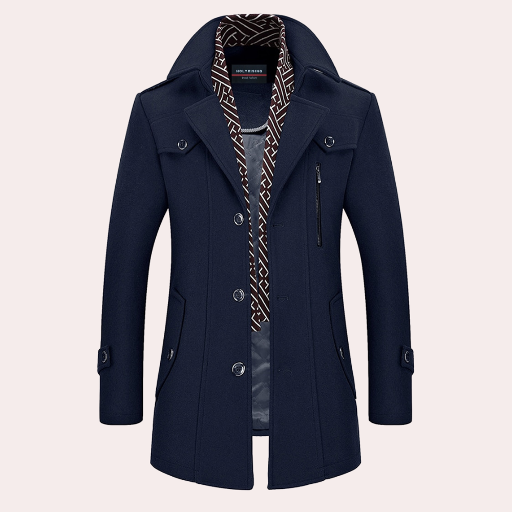 Stijlvolle herenjas voor een verfijnde look