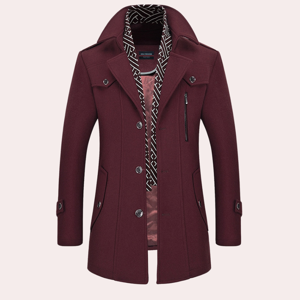 Stijlvolle herenjas voor een verfijnde look