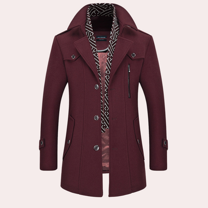 Stijlvolle herenjas voor een verfijnde look