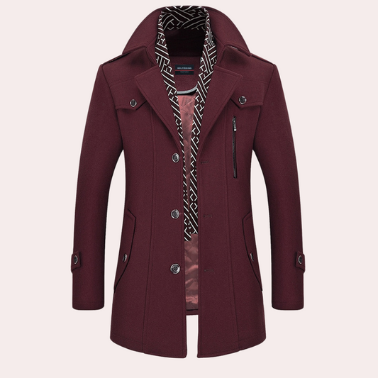 Stijlvolle herenjas voor een verfijnde look