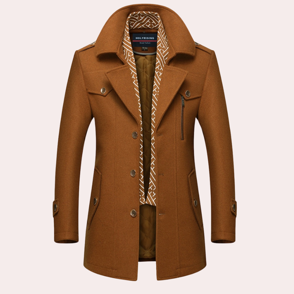 Stijlvolle herenjas voor een verfijnde look