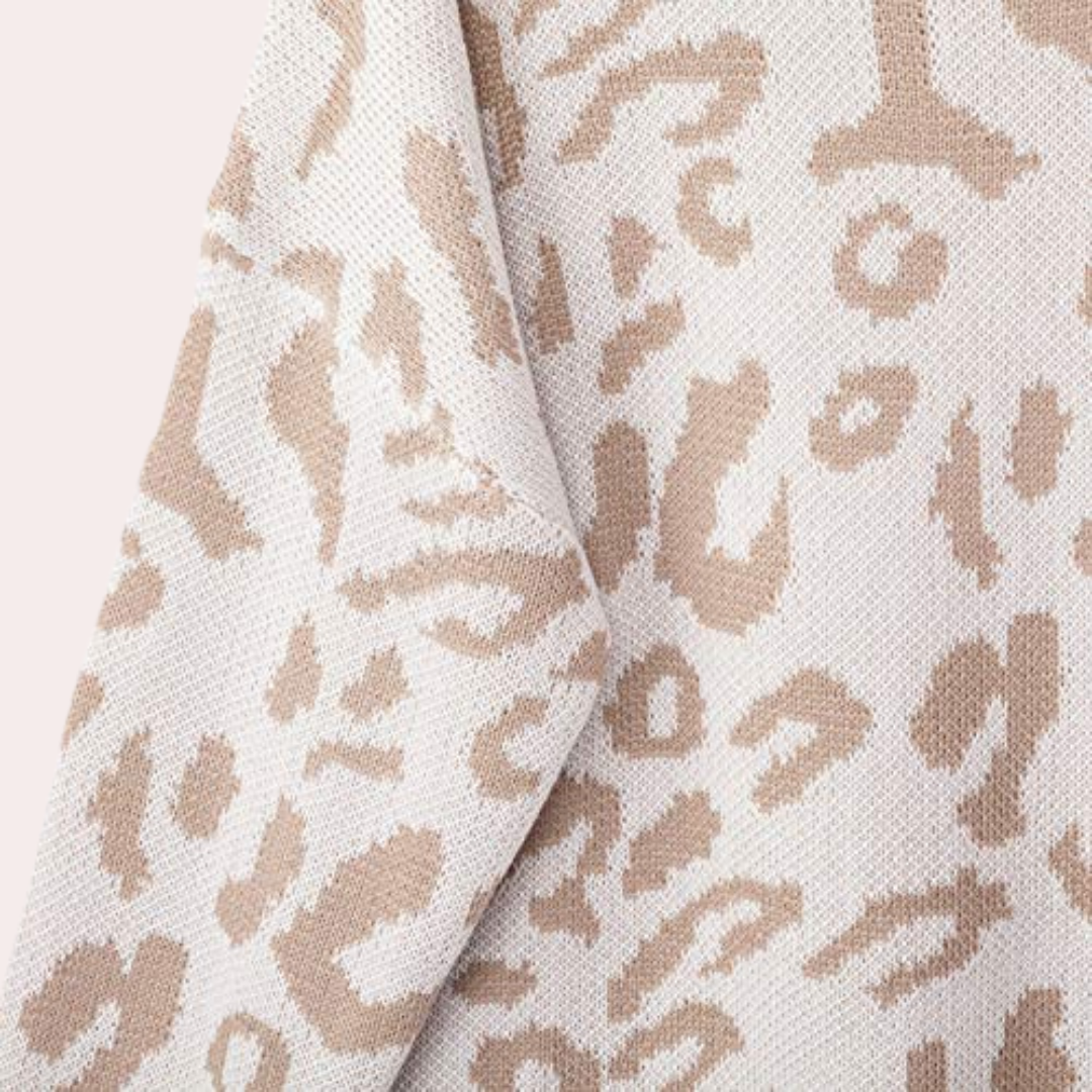 Joska - elegante damestrui met trendy luipaardprint
