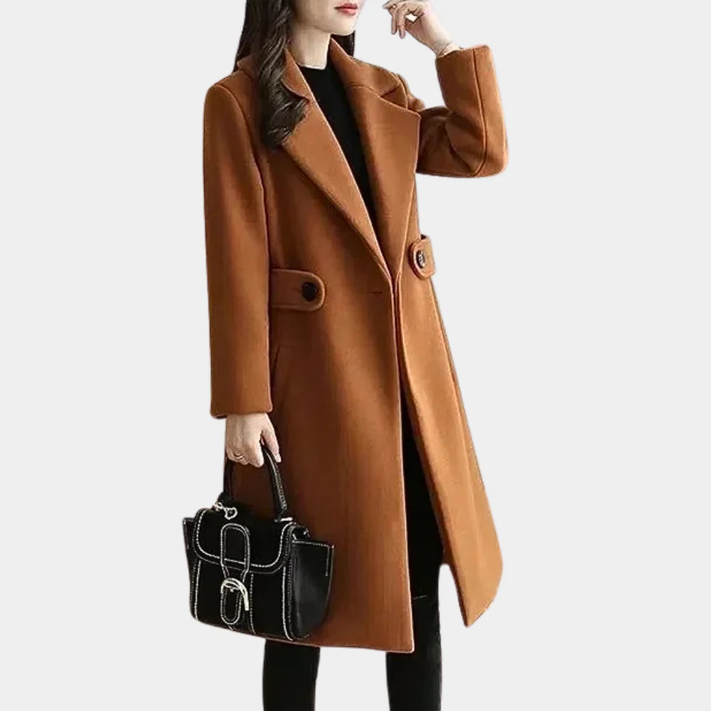 Lange winterjas voor dames - Carmen