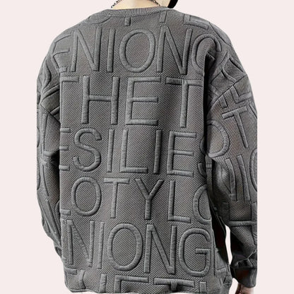 Rolf - herentrui met reliëfstructuur