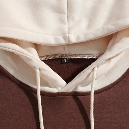 Dimitris - casual herenhoodie met trekkoord