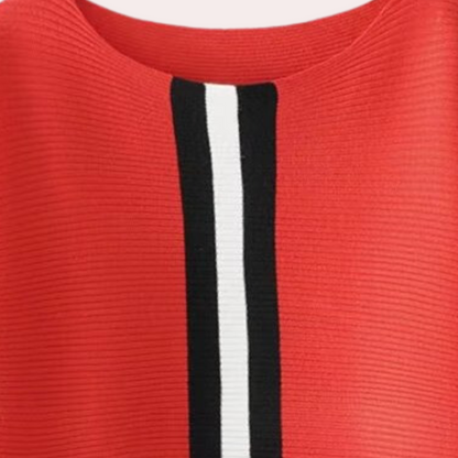 Karine - modieuze damestrui met elegante, minimalistische strepen