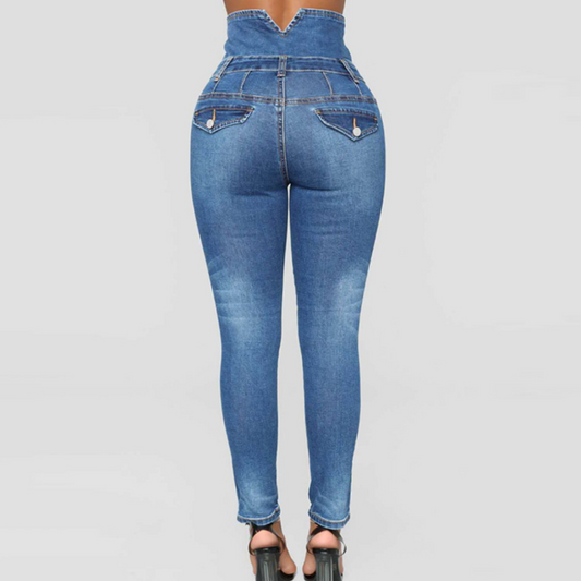 Nola - stijlvolle skinny broek met hoge taille voor dames
