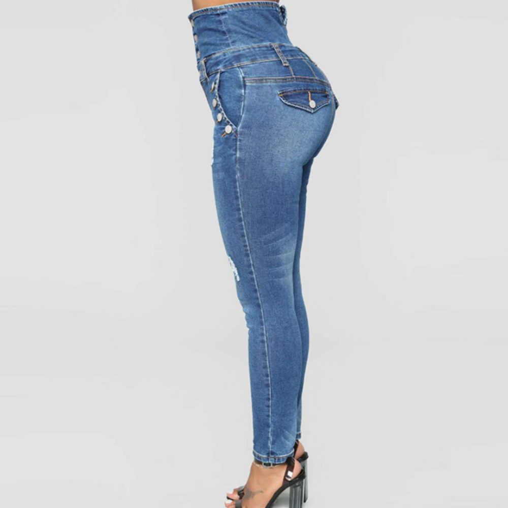 Nola - stijlvolle skinny broek met hoge taille voor dames