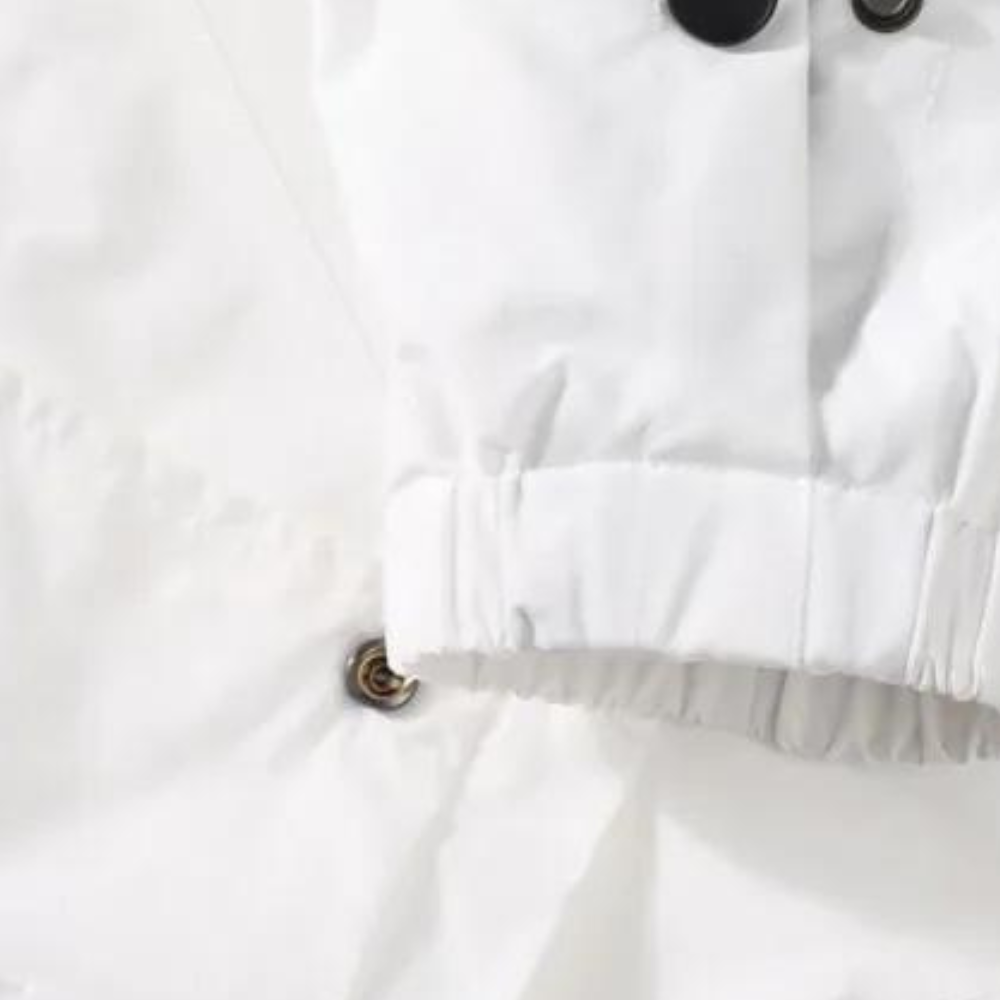 Vallois - herenjack met capuchon en bedrukte voering