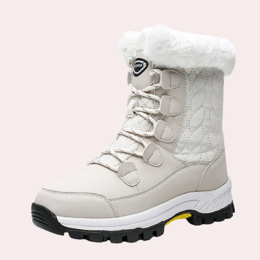 Arika - snowboots gevoerd met imitatiebont voor dames