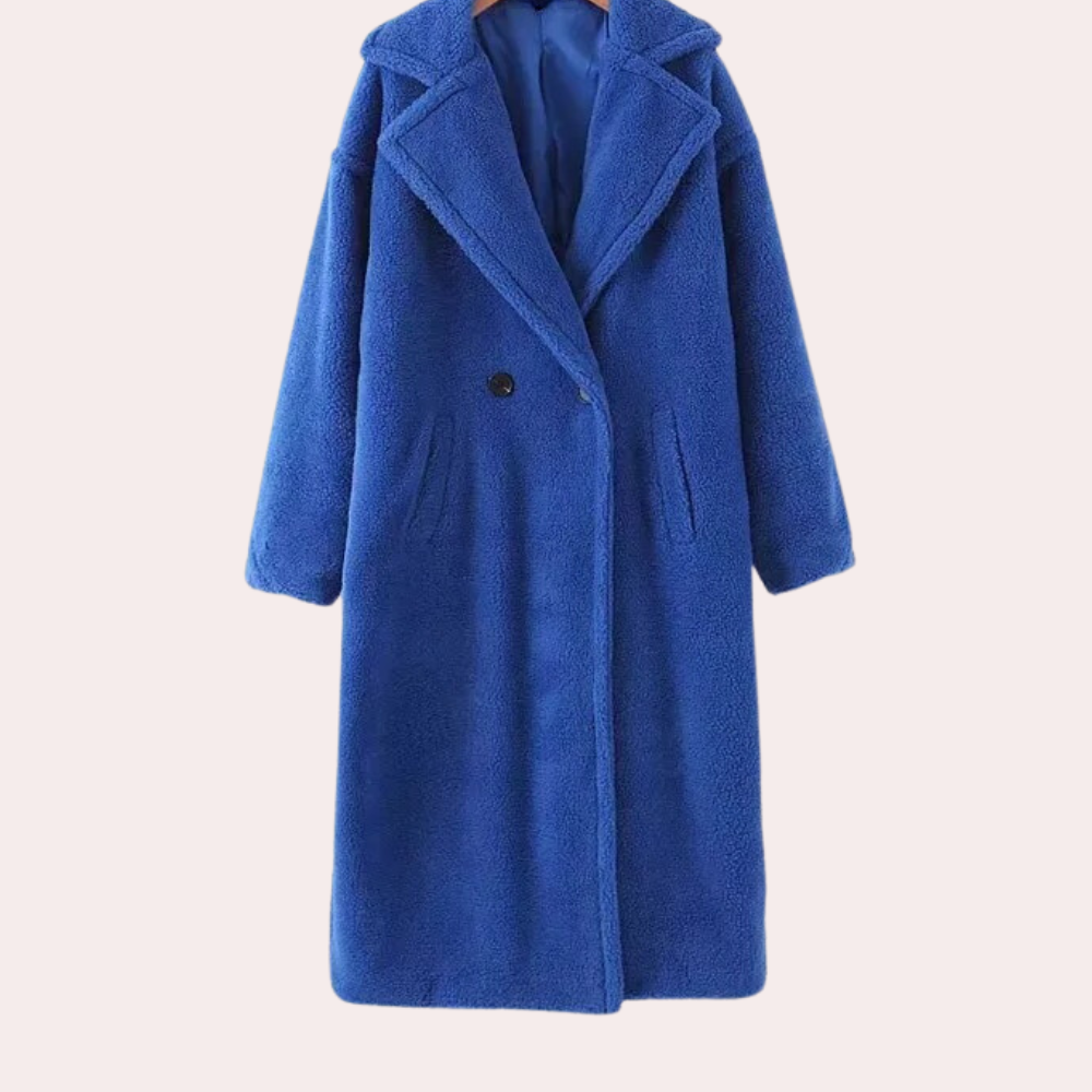 Szilard - elegante en comfortabele damesjas van luxe pluche