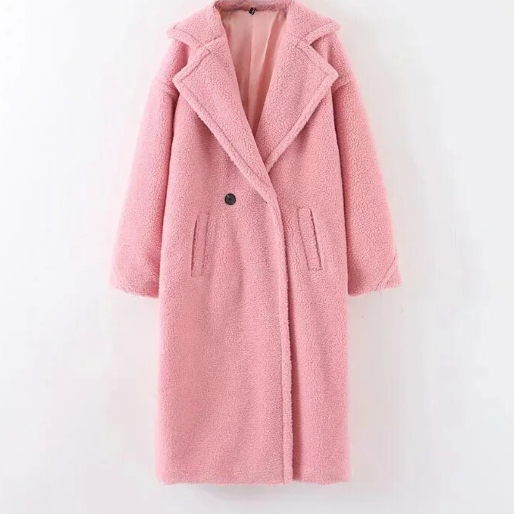 Szilard - elegante en comfortabele damesjas van luxe pluche