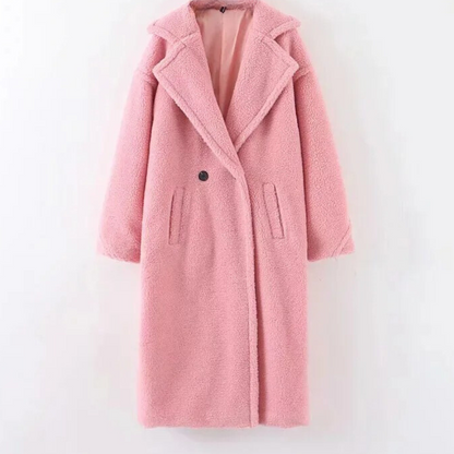 Szilard - elegante en comfortabele damesjas van luxe pluche