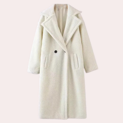 Szilard - elegante en comfortabele damesjas van luxe pluche