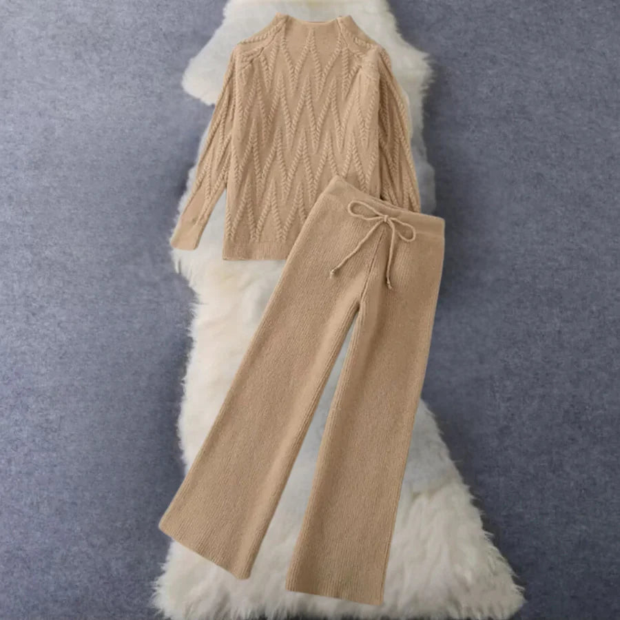 Graciela - elegante 2-delige gebreide set voor dames