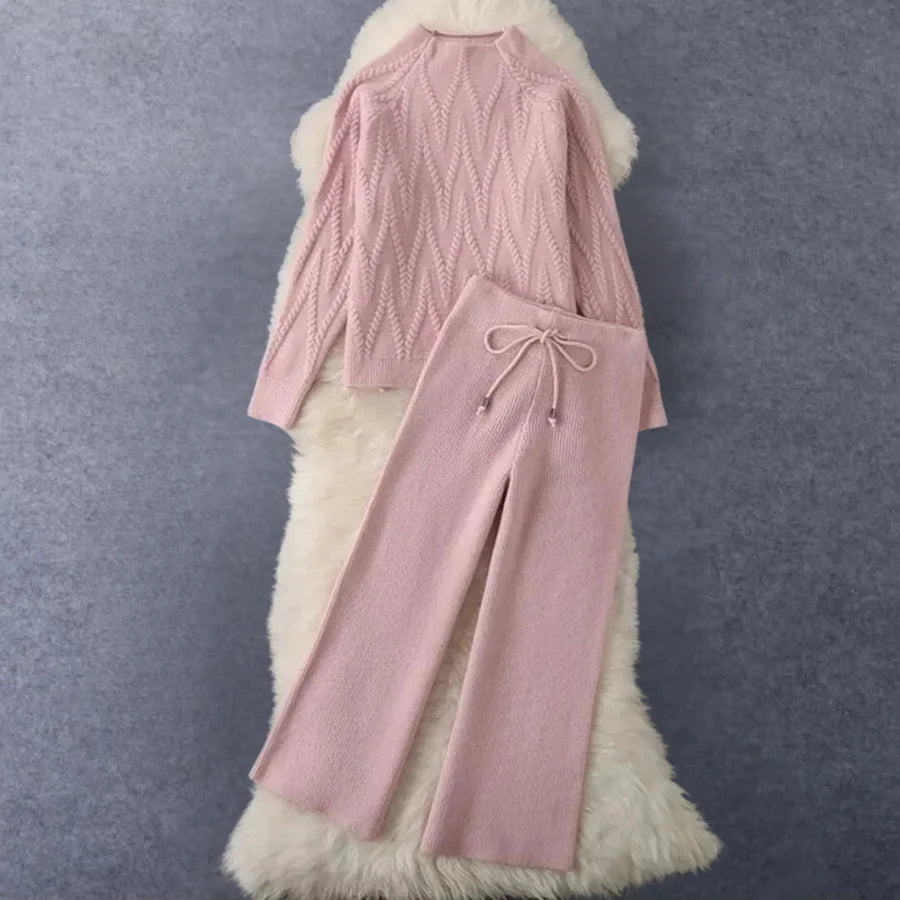 Graciela - elegante 2-delige gebreide set voor dames