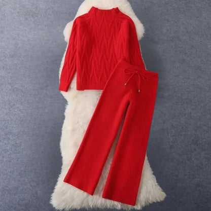 Graciela - elegante 2-delige gebreide set voor dames