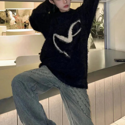 Orsola - klassieke trui met ronde hals voor dames