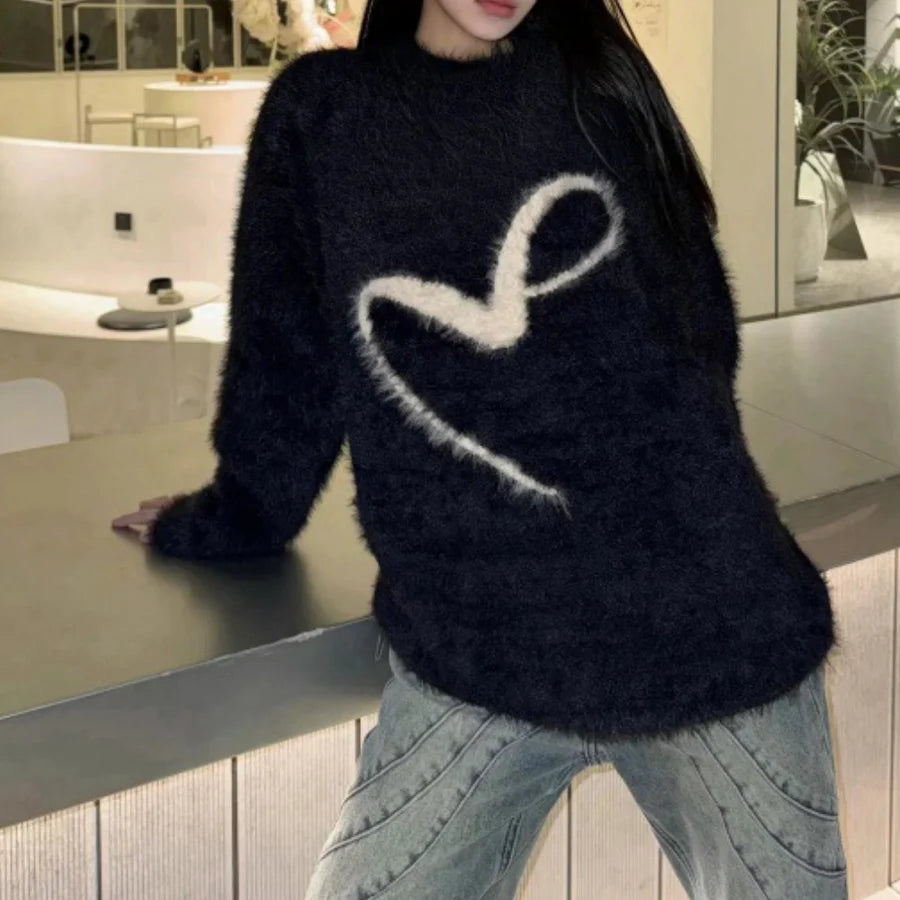 Orsola - klassieke trui met ronde hals voor dames