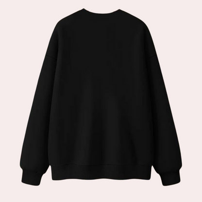 Margaret - stijlvolle Halloween trui voor dames met schattige hondenprint