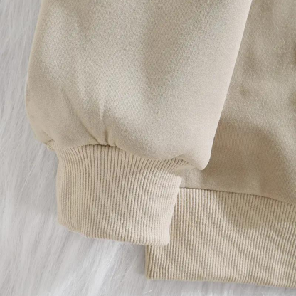 Kinga - vrouwelijk halloween-sweatshirt met enge hondenprint